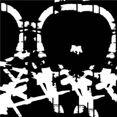 soyut monokrom grunge web illüstrasyonu