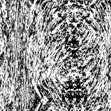 Soyut grunge arkaplanı. Monokrom dokusu. Siyah ve beyaz desenli arkaplan