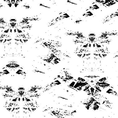 soyut siyah ve beyaz grunge şablonu, vektör illüstrasyonu