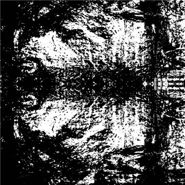 soyut siyah ve beyaz grunge şablonu, vektör illüstrasyonu