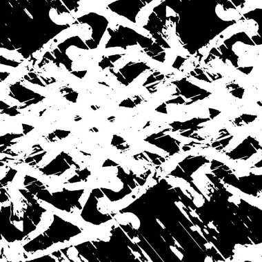 soyut siyah ve beyaz grunge şablonu, vektör illüstrasyonu