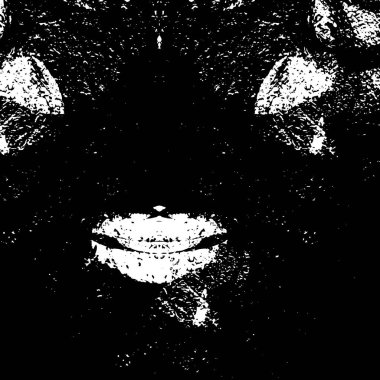 soyut siyah ve beyaz grunge şablonu, vektör illüstrasyonu