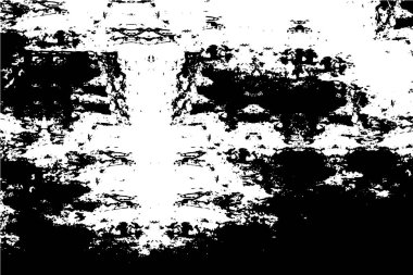 Sıkıntılı lekeler beyaz lekeler. soyut sanatı olan siyah beyaz duvar kağıdı 