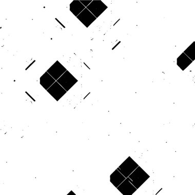 Sert siyah-beyaz doku vektörü. Grunge 'un geçmişi. Soyut doku etkisi. Vektör İllüstrasyonu.