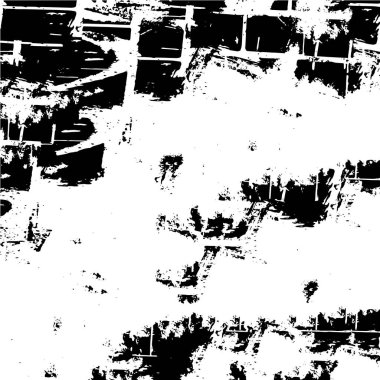 Sert siyah-beyaz doku vektörü. Grunge 'un geçmişi. Soyut doku etkisi. Vektör İllüstrasyonu.