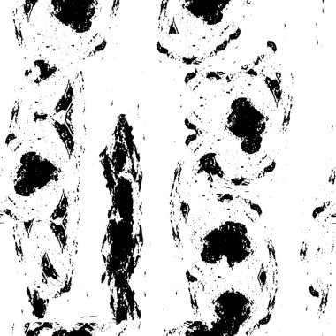 soyut siyah ve beyaz kaba doku, vektör illüstrasyonu