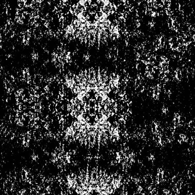 Sert siyah-beyaz doku vektörü. Grunge 'un geçmişi. Soyut doku etkisi. Vektör İllüstrasyonu. 