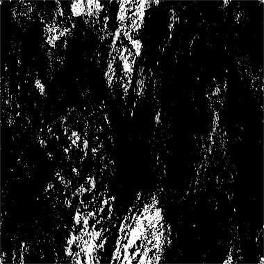 Sert siyah-beyaz doku vektörü. Grunge 'un geçmişi. Soyut doku etkisi. Vektör İllüstrasyonu. 