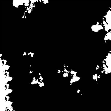 Sert siyah-beyaz doku vektörü. Grunge 'un geçmişi. Soyut doku etkisi. Vektör İllüstrasyonu. 