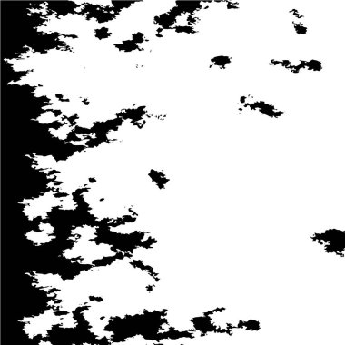 Sert siyah-beyaz doku vektörü. Grunge 'un geçmişi. Soyut doku etkisi. Vektör İllüstrasyonu. 