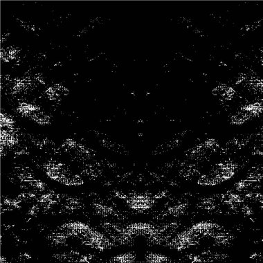 Sert siyah-beyaz doku vektörü. Grunge 'un geçmişi. Soyut doku etkisi. Vektör İllüstrasyonu. 