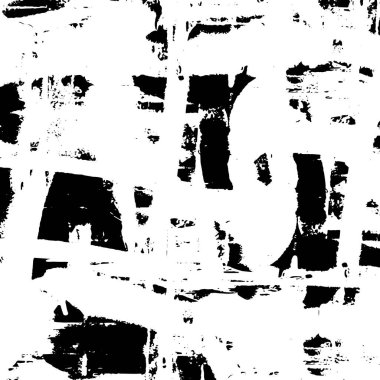 soyut siyah ve beyaz kaba doku, vektör illüstrasyonu