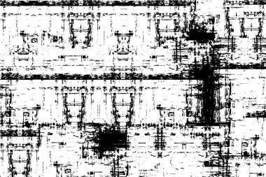 soyut siyah ve beyaz kaba doku, vektör illüstrasyonu