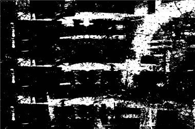 soyut siyah ve beyaz kaba doku, vektör illüstrasyonu