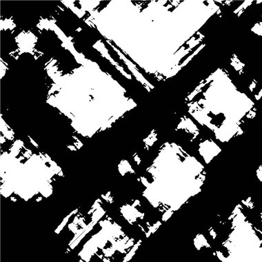 soyut siyah ve beyaz kaba doku, vektör illüstrasyonu