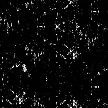 Çatlamış beton, taş ya da asfaltın sıkıntılı örtülü dokusu. Grunge 'un arka planı. soyut yarım ton vektör çizimi