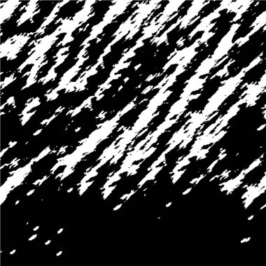 Çatlamış beton, taş ya da asfaltın sıkıntılı örtülü dokusu. Grunge 'un arka planı. soyut yarım ton vektör çizimi