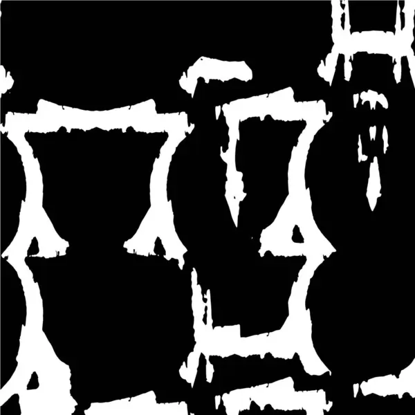 Абстрактна Монохромна Текстура Візерунка Веб Ілюстрація — стоковий вектор
