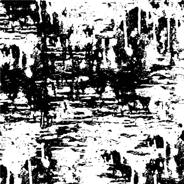 Abstrakt Monokrom Grunge Web Illustration — Stock vektor