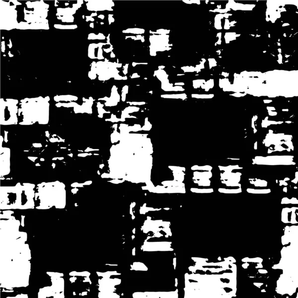 Plantilla Grunge Abstracta Blanco Negro Ilustración Vectorial — Vector de stock