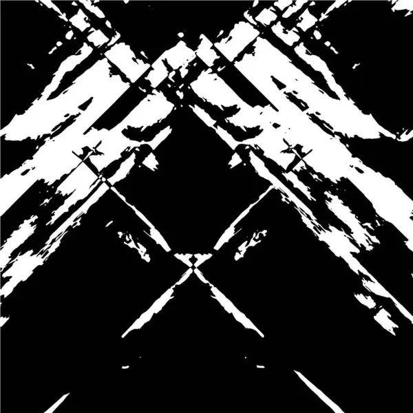 Sjabloon Met Abstracte Illustratie Zwart Wit Behang — Stockvector