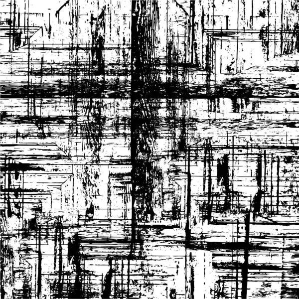 Абстрактна Чорно Біла Гранжева Веб Ілюстрація — стоковий вектор