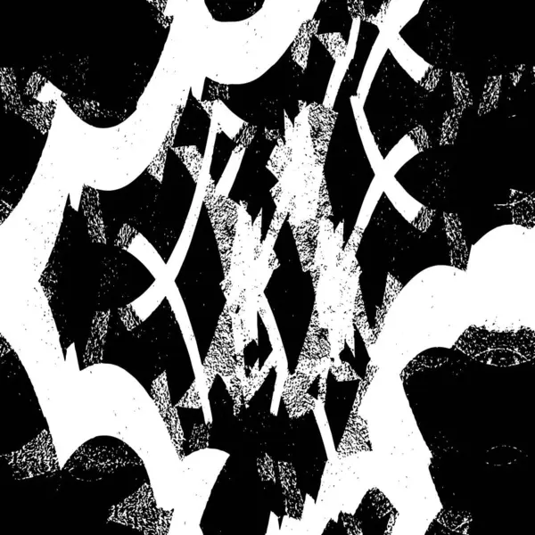 Arte Abstrata Com Manchas Manchas Manchas Brancas Papel Parede Preto —  Vetores de Stock