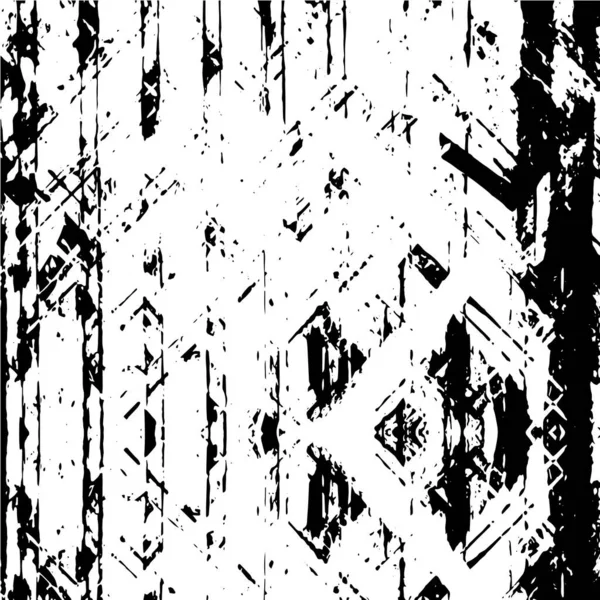Черно Белое Абстрактное Искусство Бедственные Пятна Белые Брызги — стоковый вектор