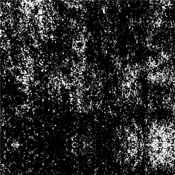 Zwart Wit Abstracte Kunst Verontruste Vlekken Witte Spatten — Stockvector
