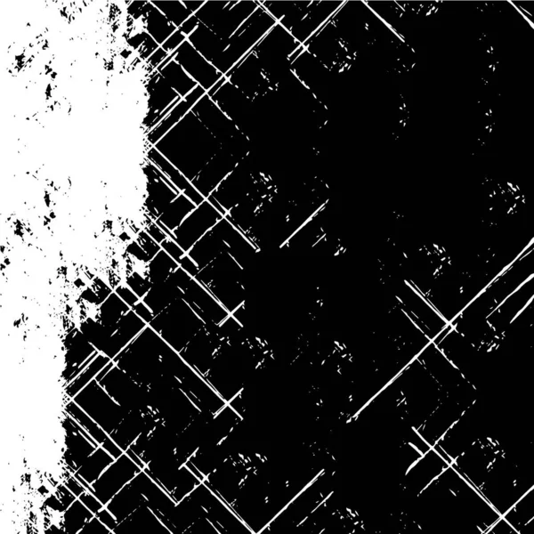Bílé Skvrny Tísni Černá Bílá Tapeta Abstraktním Uměním — Stockový vektor