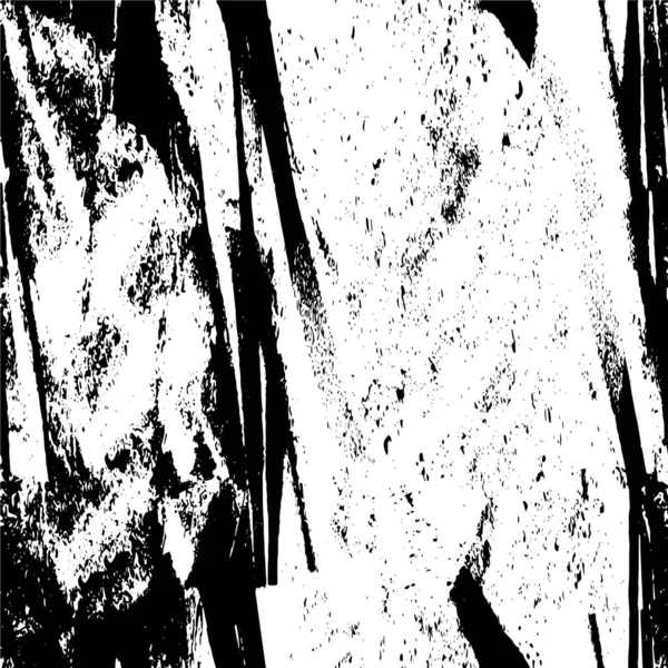 Fondo Pantalla Blanco Negro Con Arte Abstracto Manchas Angustiadas Salpicaduras — Archivo Imágenes Vectoriales