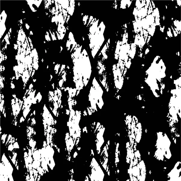 Abstrakte Schwarz Weiß Grunge Web Illustration — Stockvektor