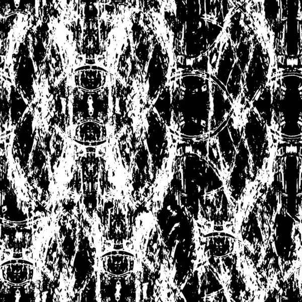 Ilustrație Web Abstractă Grunge Alb Negru — Vector de stoc