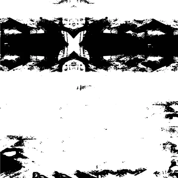 Distressed Black White Splashes Wallpaper Stains — Stock Vector