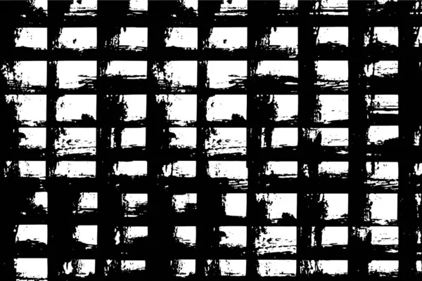 Rauer Schwarzweißer Texturvektor Grunge Hintergrund Abstrakter Strukturierter Effekt Vektorillustration — Stockvektor
