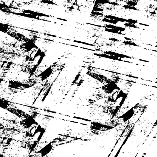 Vecteur Texture Rugueux Noir Blanc Fond Grunge Effet Texturé Abstrait — Image vectorielle
