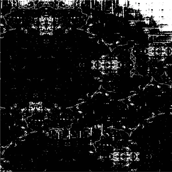 Vector Textura Blanco Negro Áspero Fondo Grunge Efecto Texturizado Abstracto — Archivo Imágenes Vectoriales