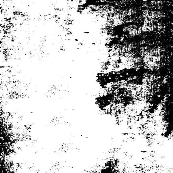 Abstrakte Schwarz Weiß Grobstruktur Vektorillustration — Stockvektor