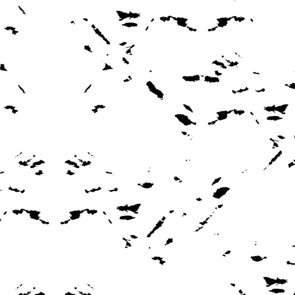 混乱した抽象的なブラックホワイトペイントブラシスプラッシュ 汚れが付いている壁紙 — ストックベクタ