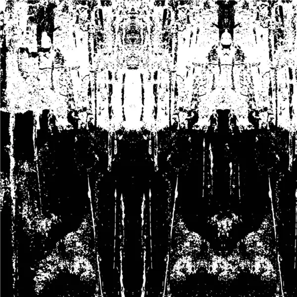 Desordenado Abstracto Pincel Blanco Negro Salpica Fondo Pantalla Con Manchas — Archivo Imágenes Vectoriales