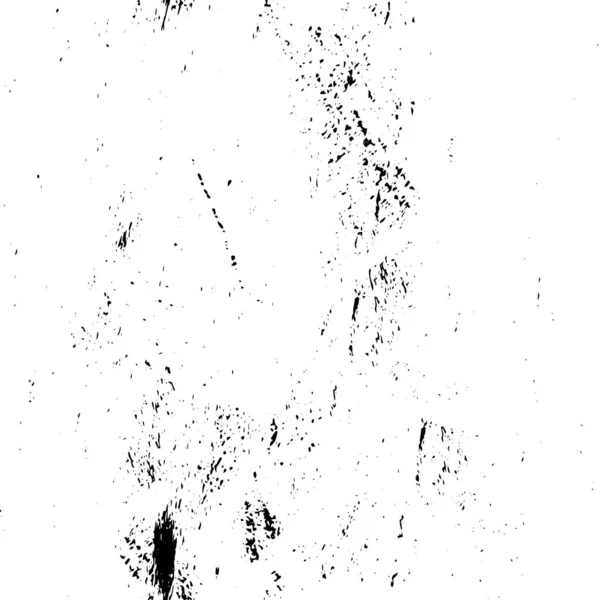 乱糟糟的黑色白色漆刷喷溅 有污渍的墙纸 — 图库矢量图片