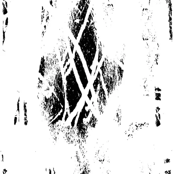 Абстрактний Чорно Білий Текстурований Фон Векторна Ілюстрація — стоковий вектор