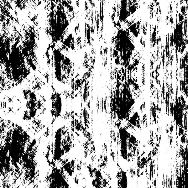 Abstracte Zwart Wit Textuur Achtergrond Vectorillustratie — Stockvector