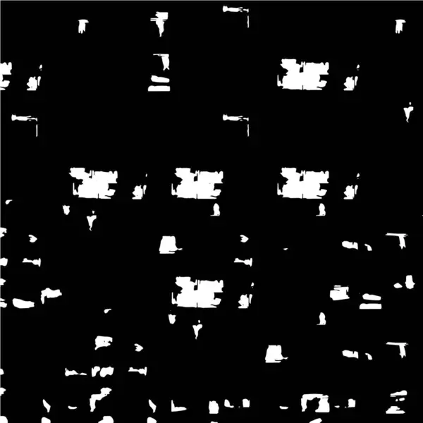 Абстрактный Черно Белый Текстурированный Фон Векторная Иллюстрация — стоковый вектор
