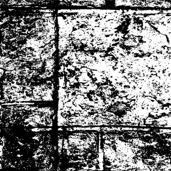 Абстрактний Чорно Білий Текстурований Фон Векторна Ілюстрація — стоковий вектор