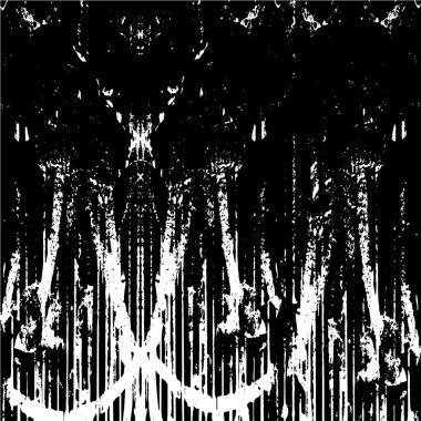 Siyah beyaz boya fırçası sıçraması, kopyalama alanı için duvar kağıdı 