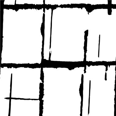 Grunge siyah ve beyaz şehir vektör dokusu şablonu. Karanlık toz, tehlike arka planını örtüyor. Soyut noktalı, çizik, gürültülü vintage efekt yaratmak kolay