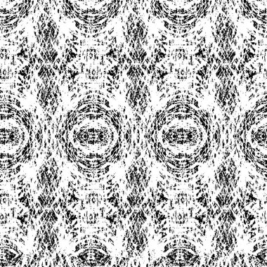 Çizikli soyut monokrom dokusunun vektör çizimi 