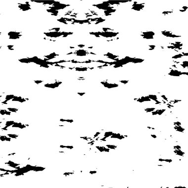 Siyah ve beyaz desenli