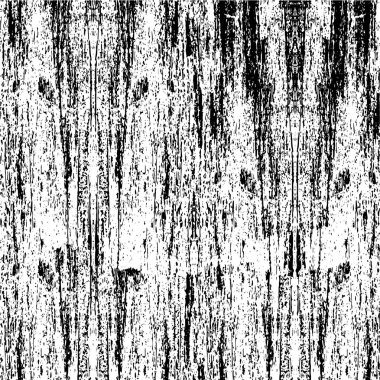 Siyah ve beyaz elementli soyut çizimler. Yıpranmış doku